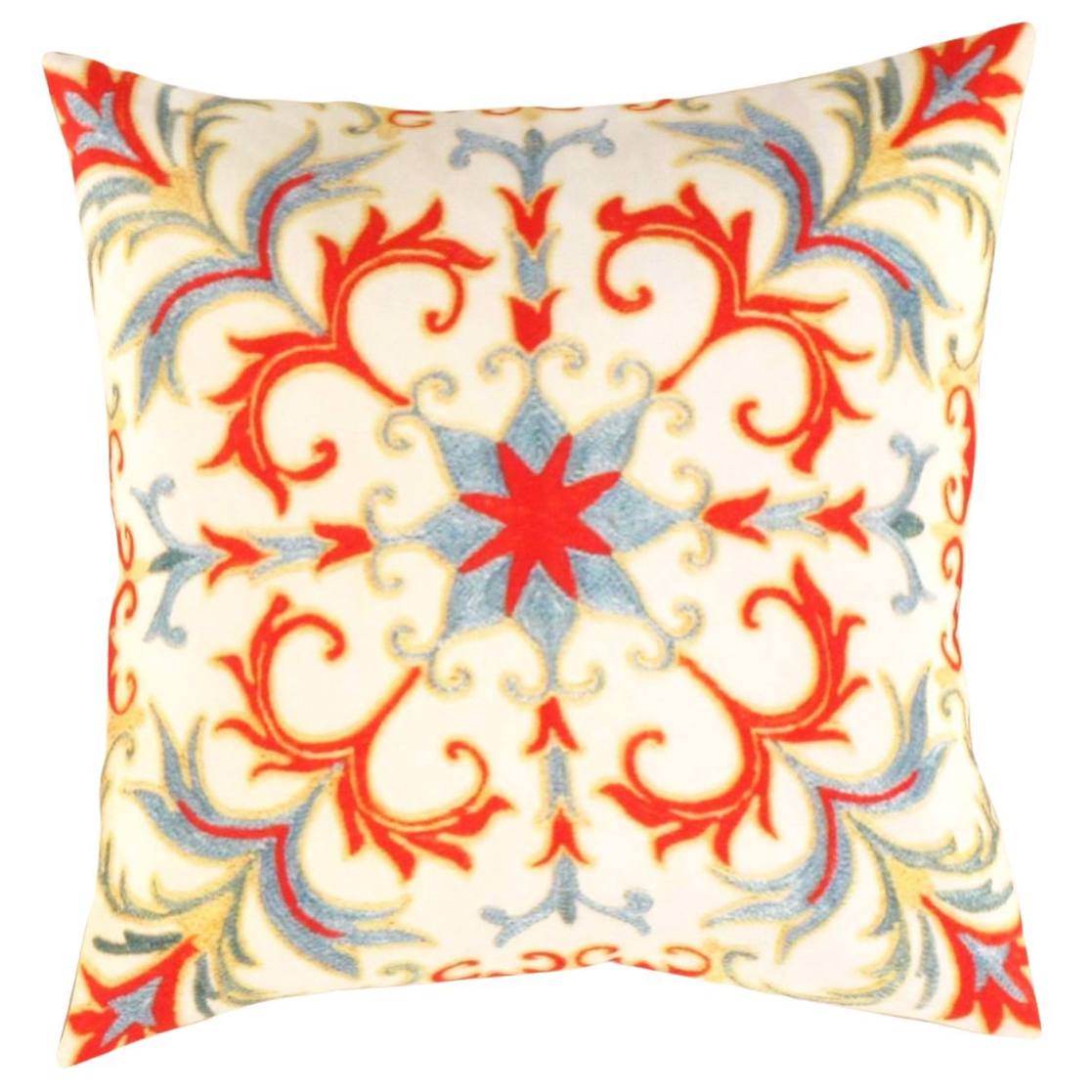 Turkish Suzani Design pillow 16"x 16"