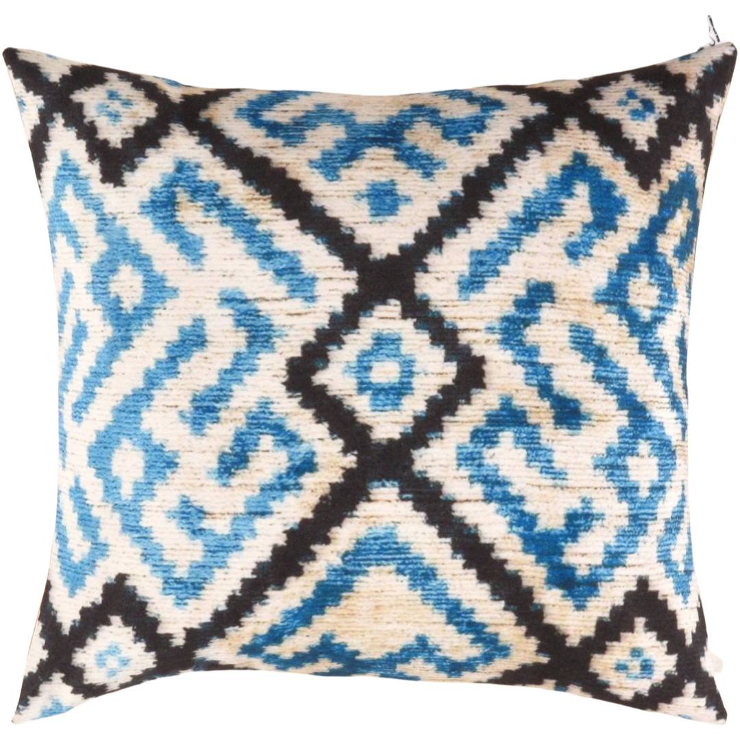 Pasargad Turkish Style Ikat Pillow 16"X 16"