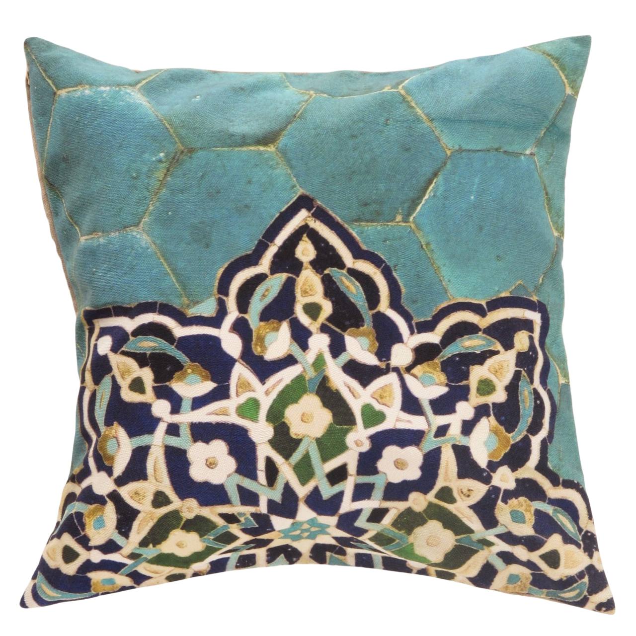 Pasargad velvet Throw Pillow 16'' X 16"
