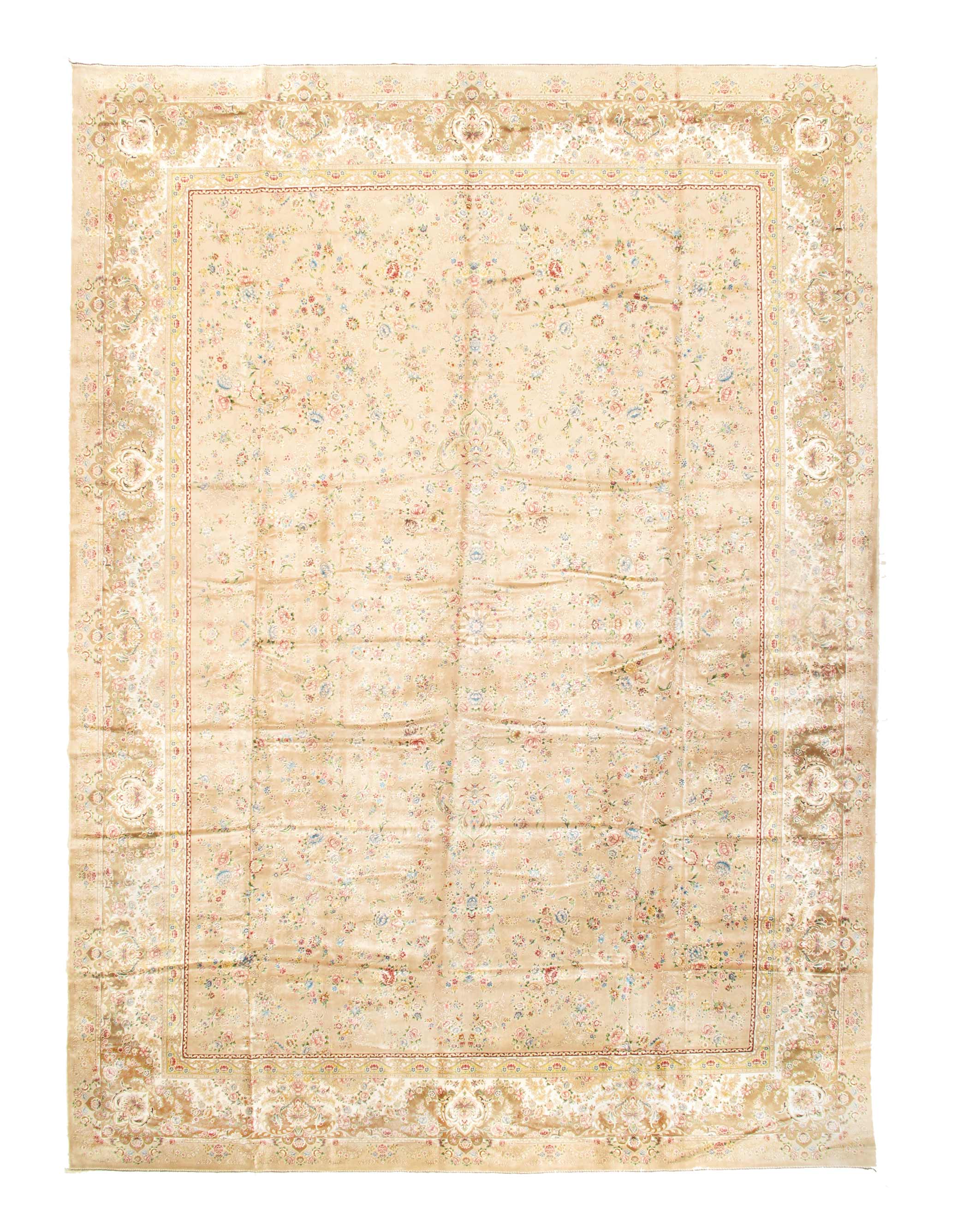 Persian Qum Design Rug 10'X 13'