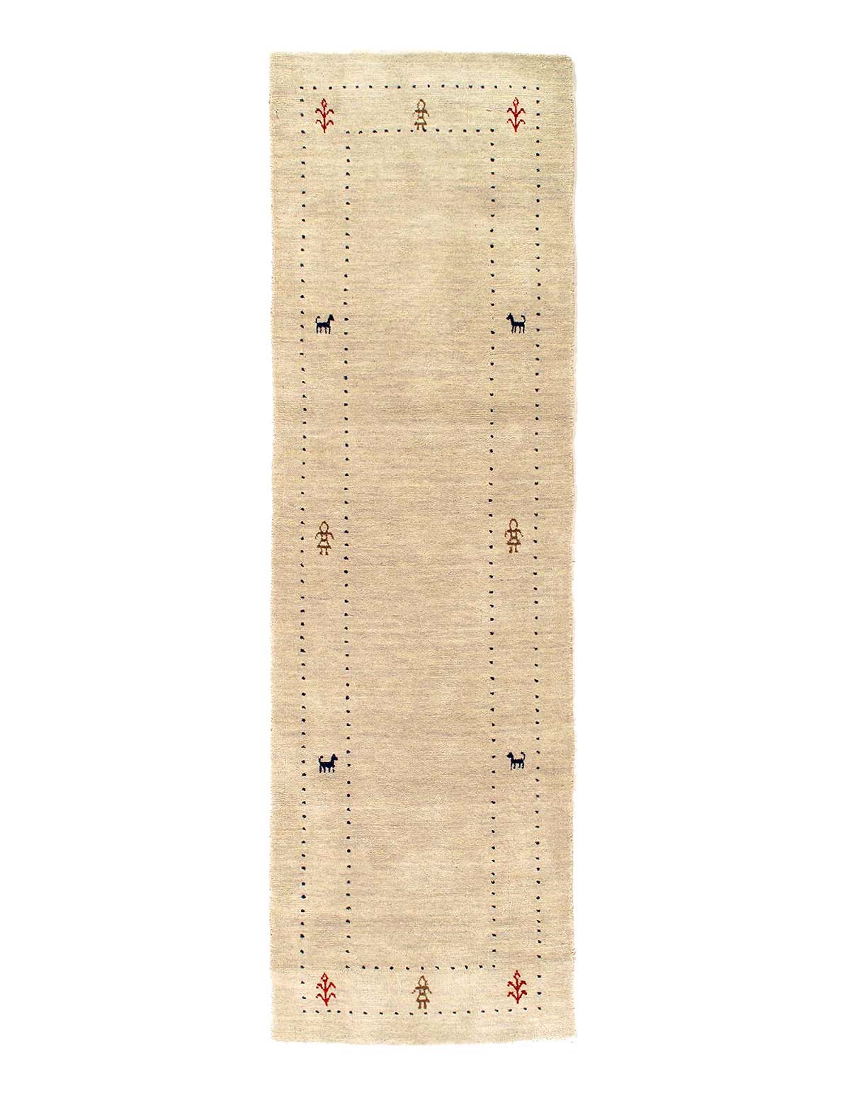 Fine Hand knotted persian Gabbeh design Runner 2'6'' X 8'