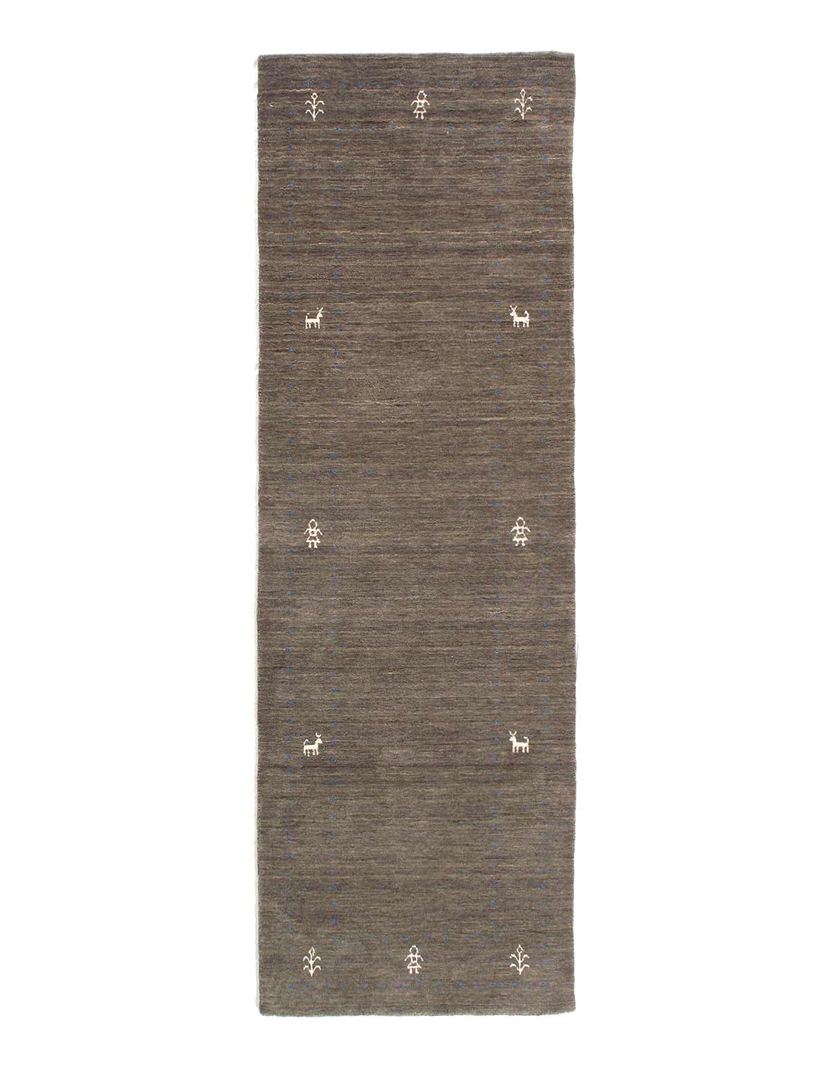 Fine Hand knotted persian Gabbeh design Runner 2'5'' X 7'4''