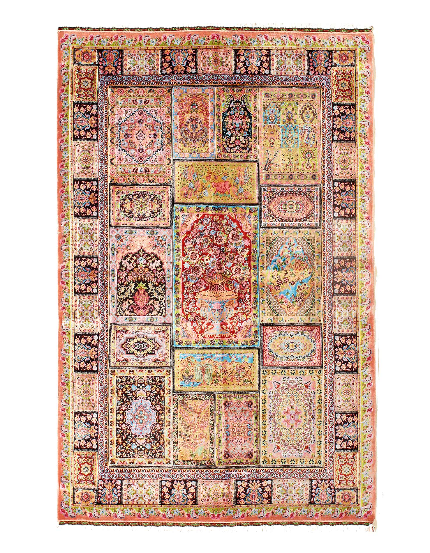 Exquisite Design Paris Palace Fine Power Loom V.Silk Rug 3'3''X 4'11"