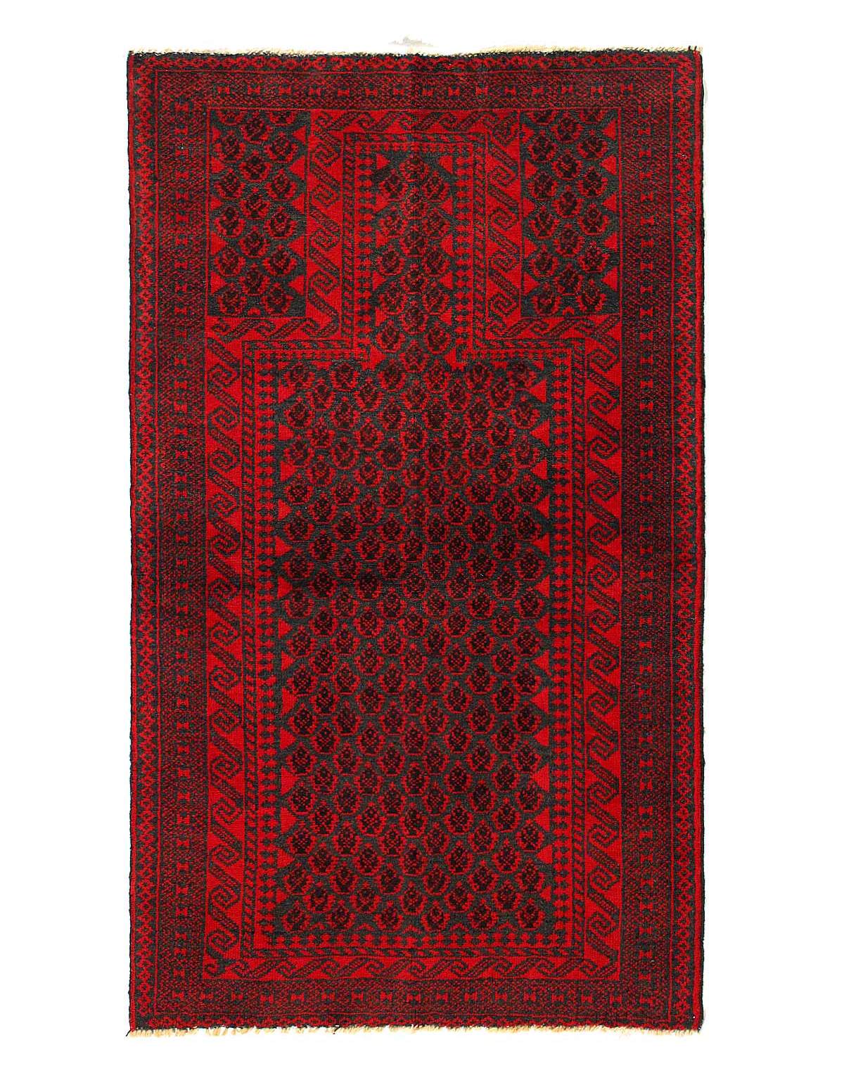 Fine Hand knotted Balouchi rug size 2'8'' X 4'7''