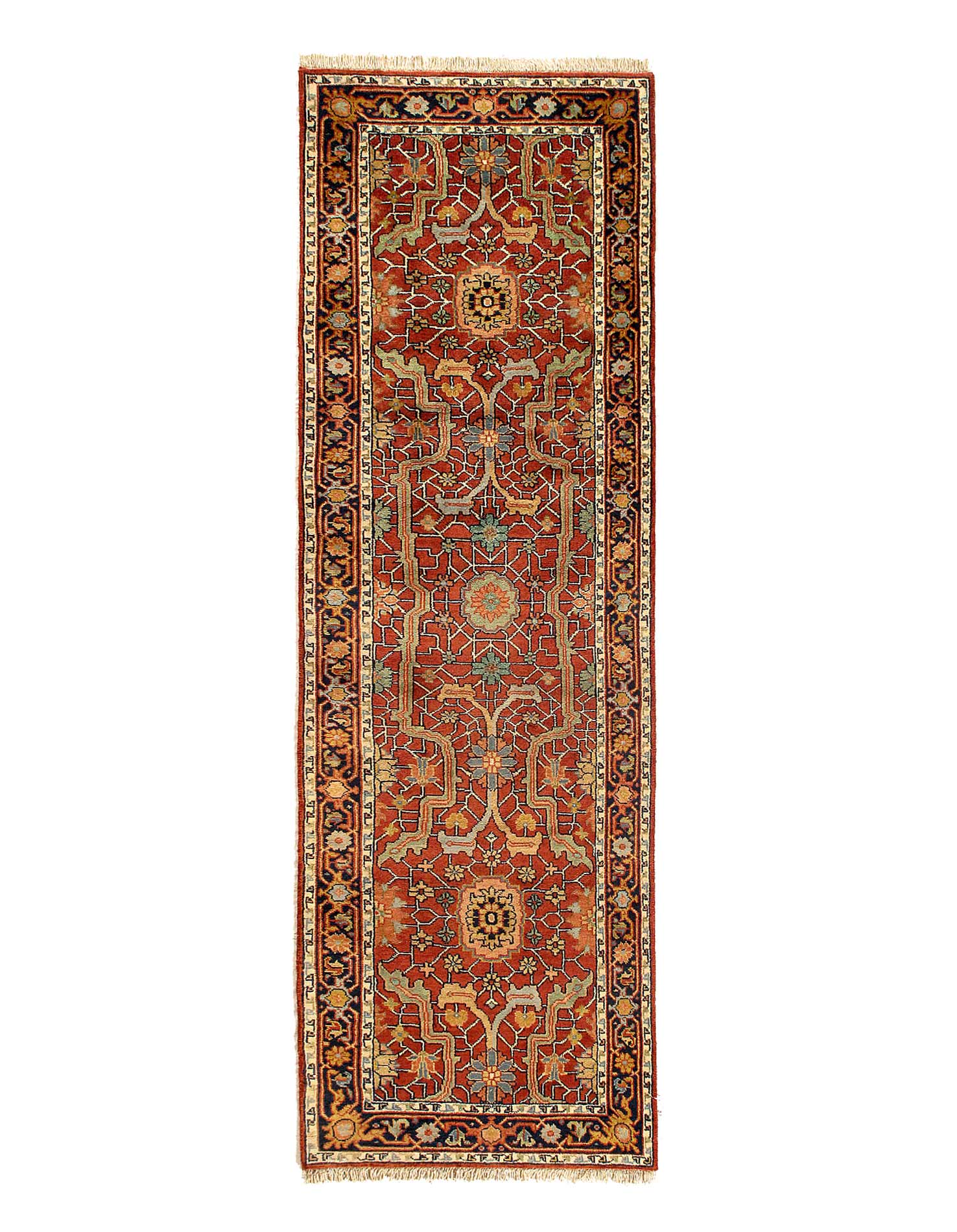 Fine Hand knotted Ralph Lauren Design runner 2'6'' X 8'1''