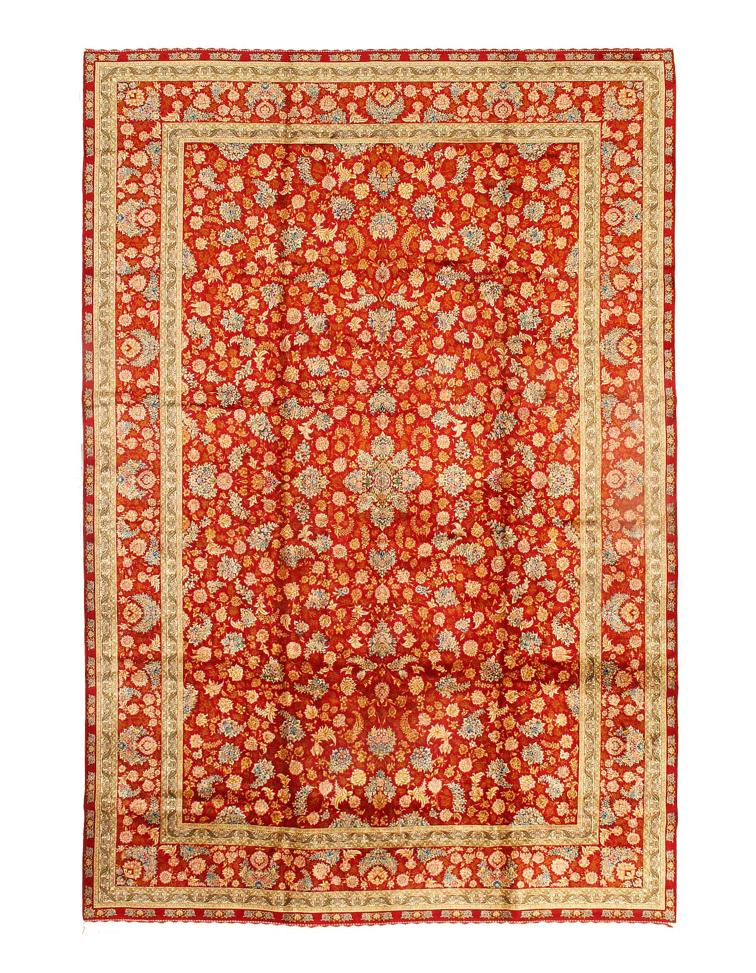 Exquisite Design Paris Palace Fine Power Loom v. Silk Rug 6'7'' X 9'11''