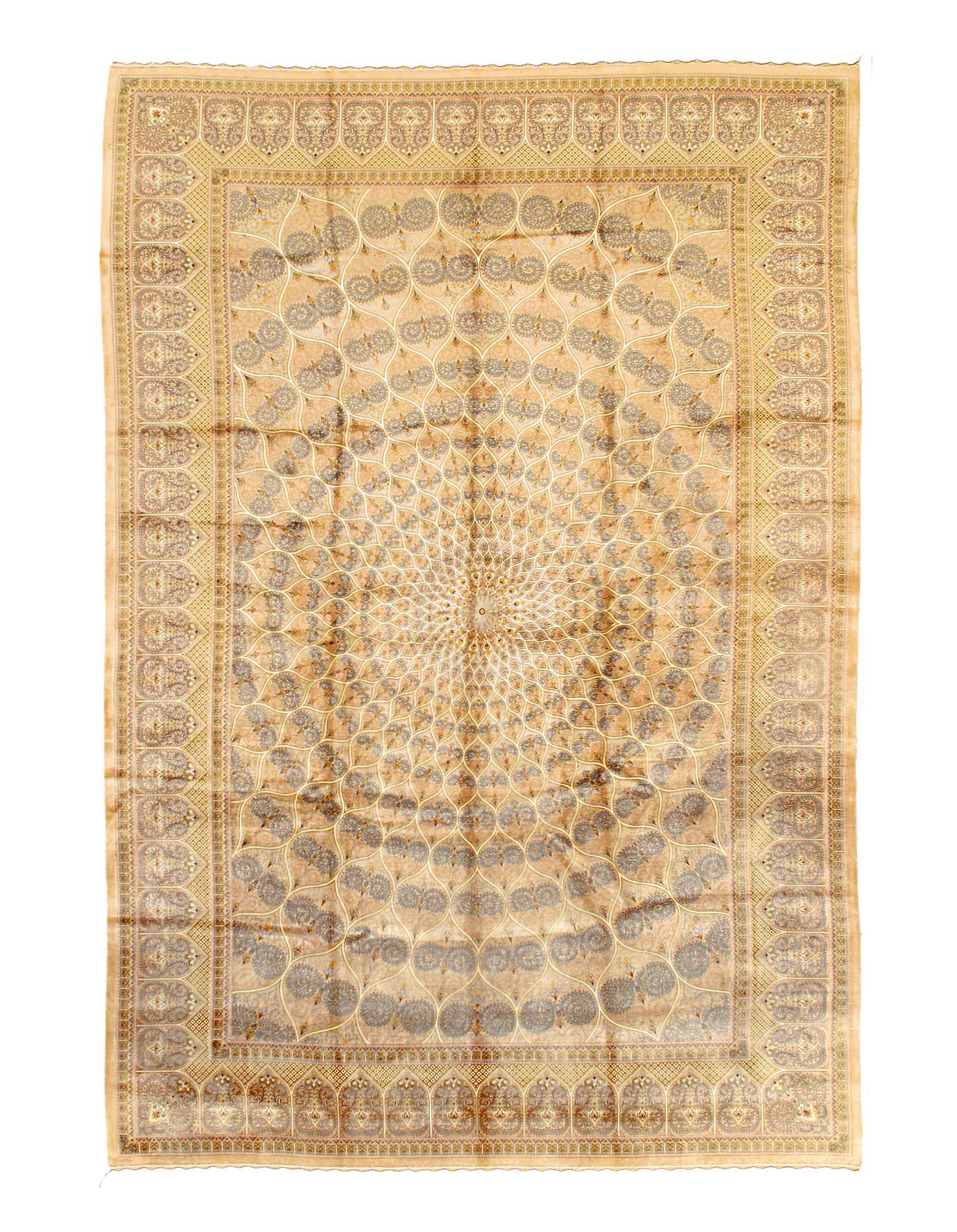 Exquisite Design Paris Palace Fine Power Loom v. Silk Rug 6'7'' X 9'11''