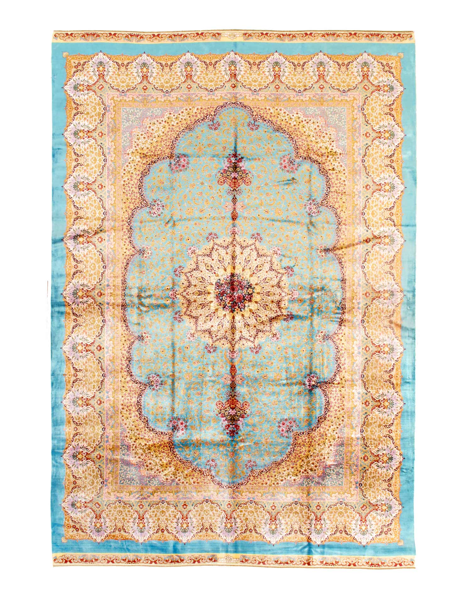 Exquisite Design Paris Palace Fine Power Loom v. Silk Rug 6'7'' X 9'11''