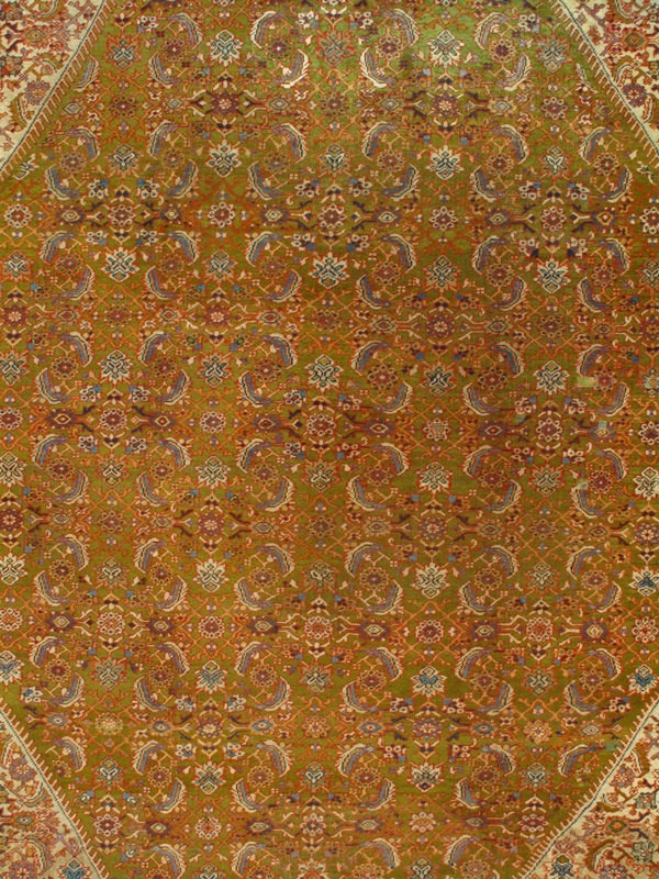 Persian Antique Sultanabad rug 10'8'' X 13'9''