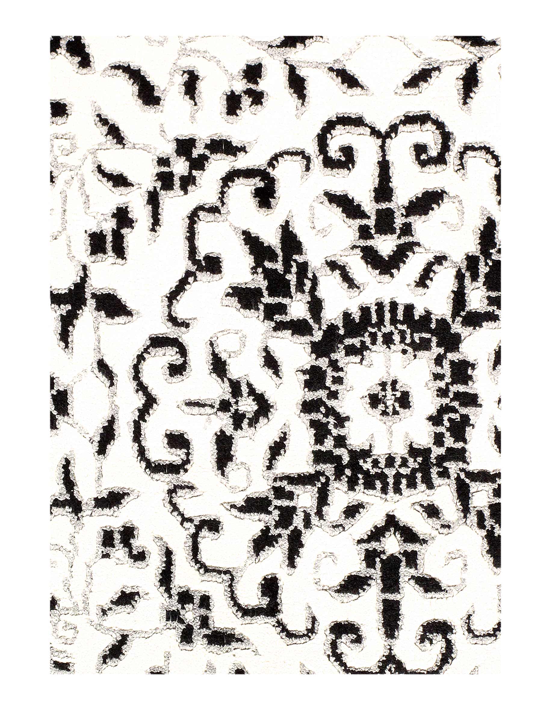 Fine Hand Knotted  Modern Rug 2' X 3'