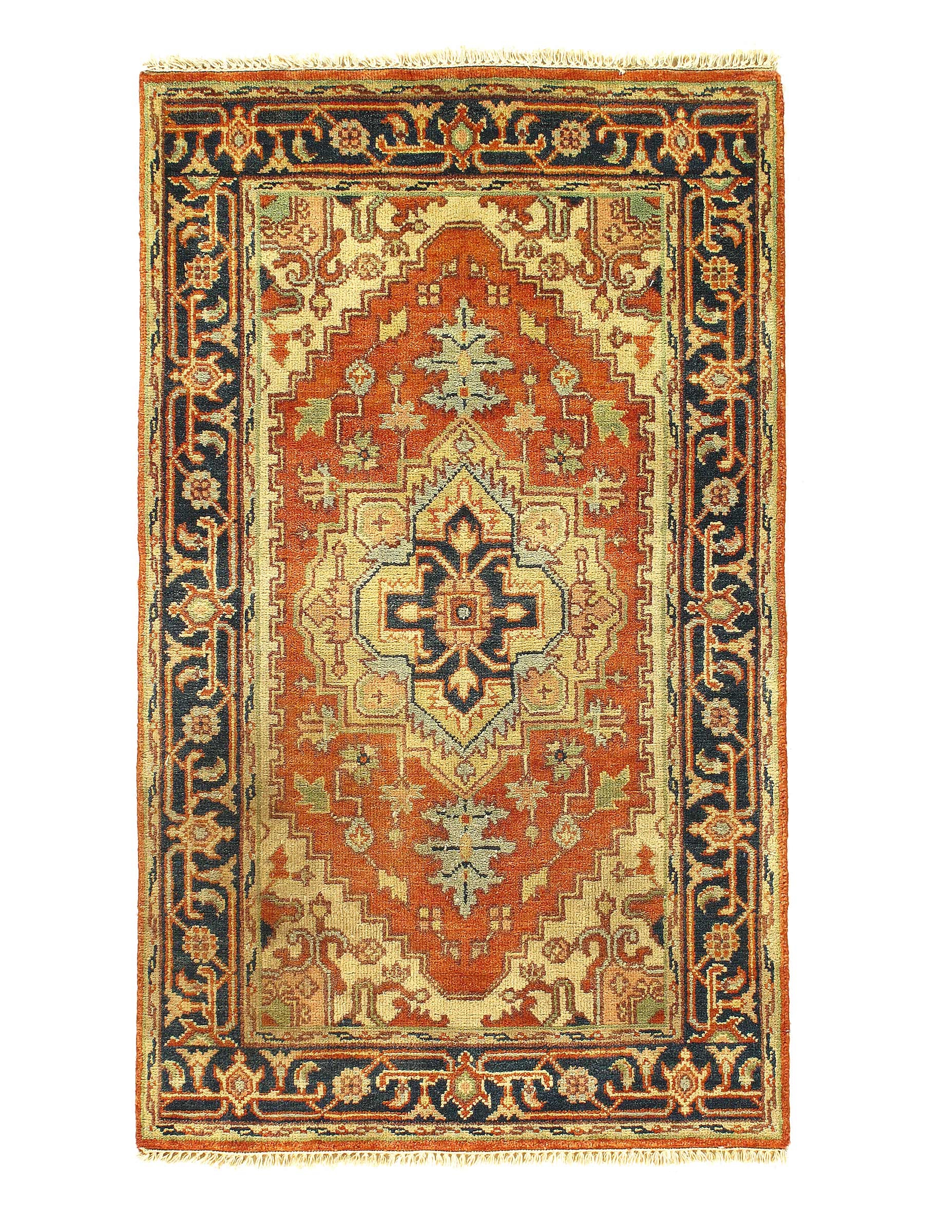 Fine Hand knotted Serapi Design 2'7'' X 4'