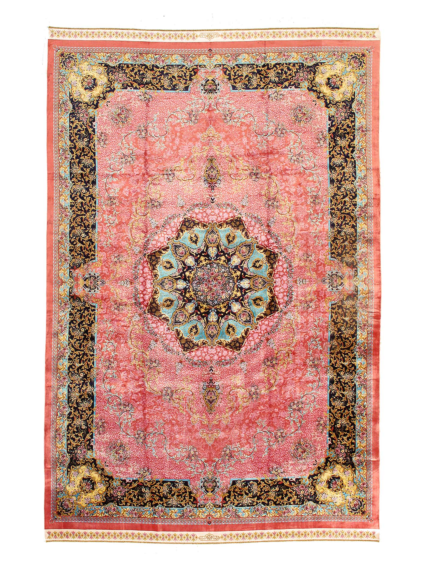 Persian Qum Design Rug 6'7"X 10'