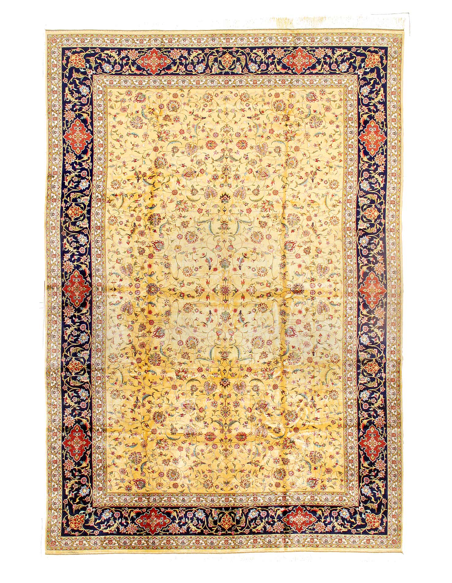 Persian Qum Design Rug 6'7"X 10'