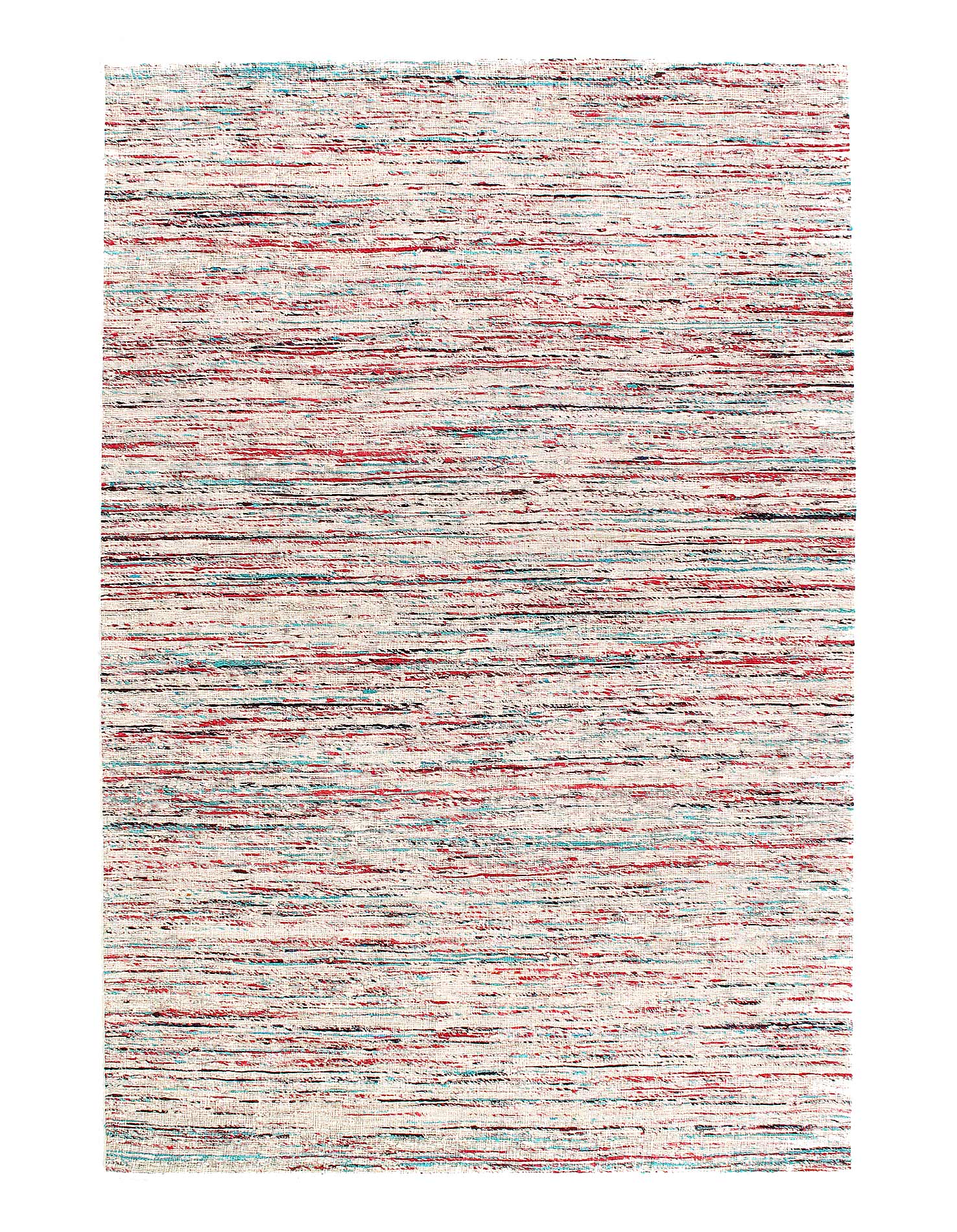 Contemporary Flat Weave Sari Silk 9'X 12'