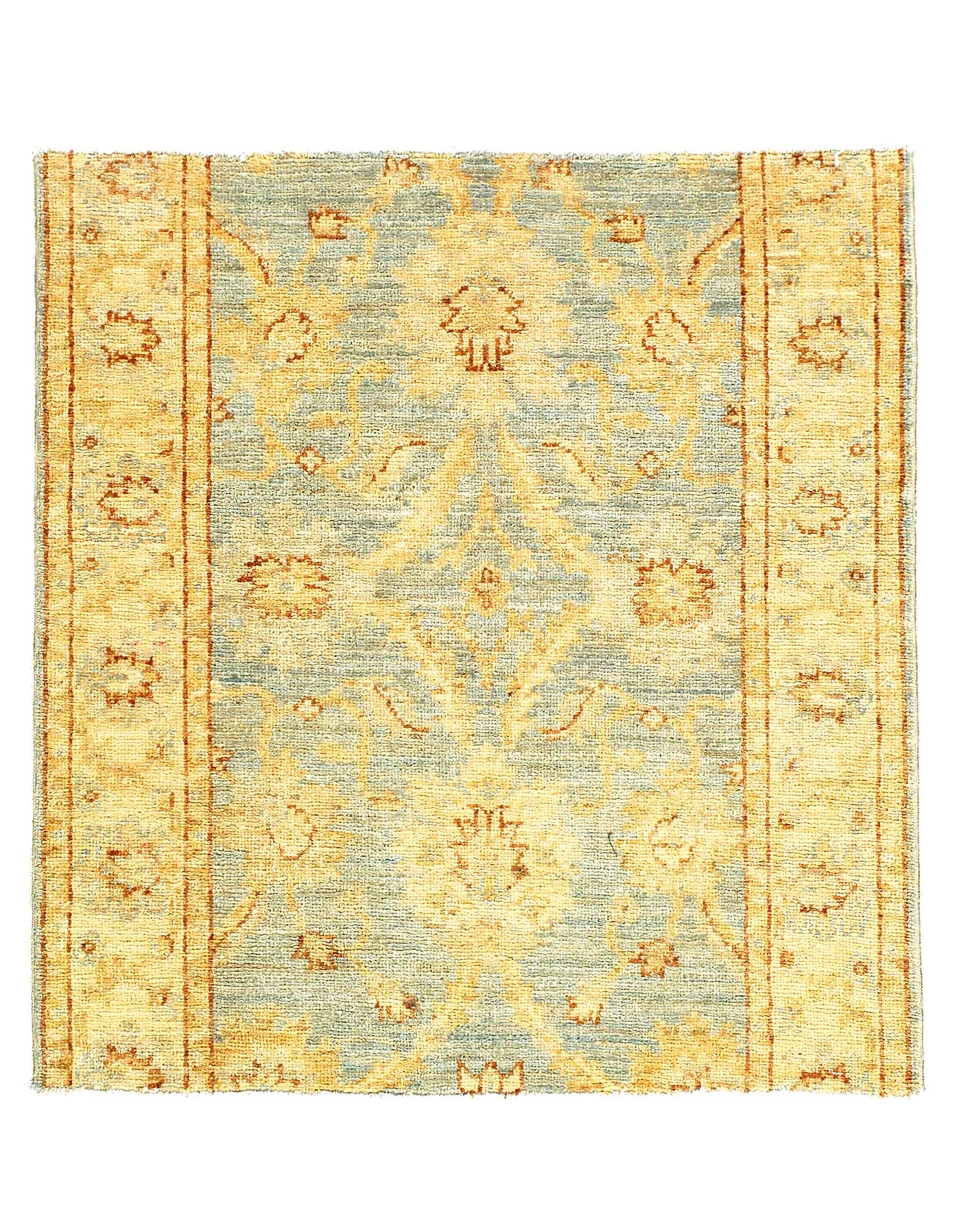 Sample Original Hand-Knotted Farahan Rug  2'7"x 2'7"