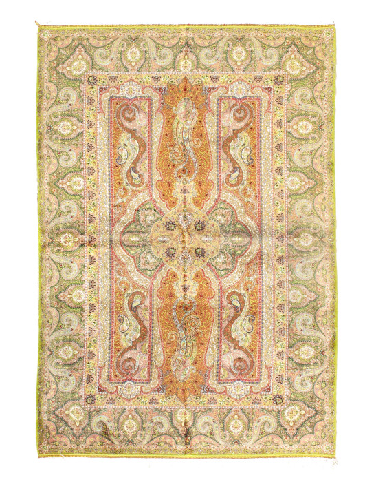Persian Qum Design Rug  3'3"X 4'9"