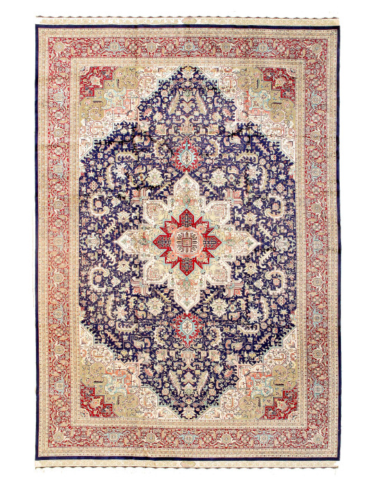 Persian Tabriz Heriz Design Rug 6'7"X 10'