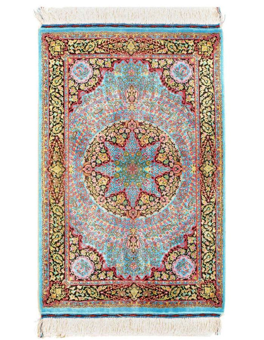 Persian Qum Design Rug 2'X 3'