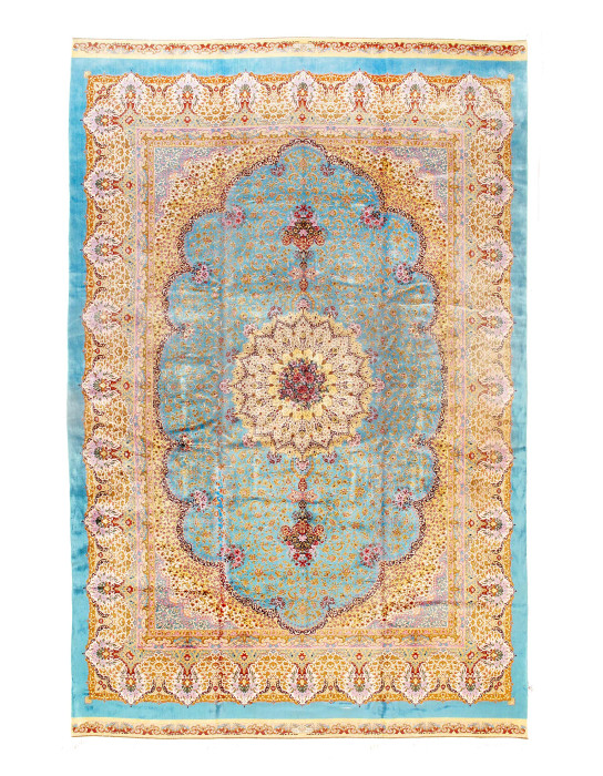 Persian Qum Design Rug 8'2"X 11'6"