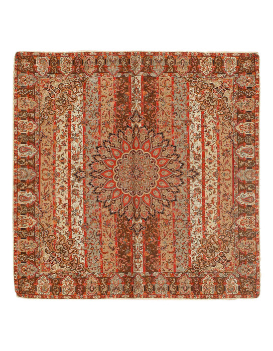 Termeh Traditional Wool & Silk Tablecloth 3'3"X 3'3"