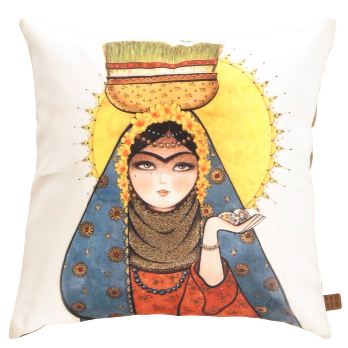 Pasargad velvet Throw Pillow 16'' X 16"
