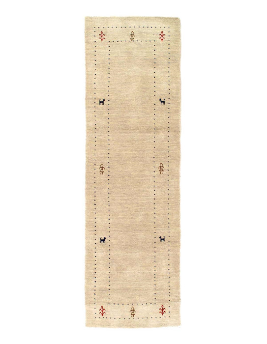 Fine Hand knotted persian Gabbeh design Runner 2'6'' X 8'