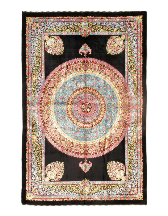Exquisite Design Paris Palace Fine Power Loom V.Silk Rug 3'3''X 4'11"