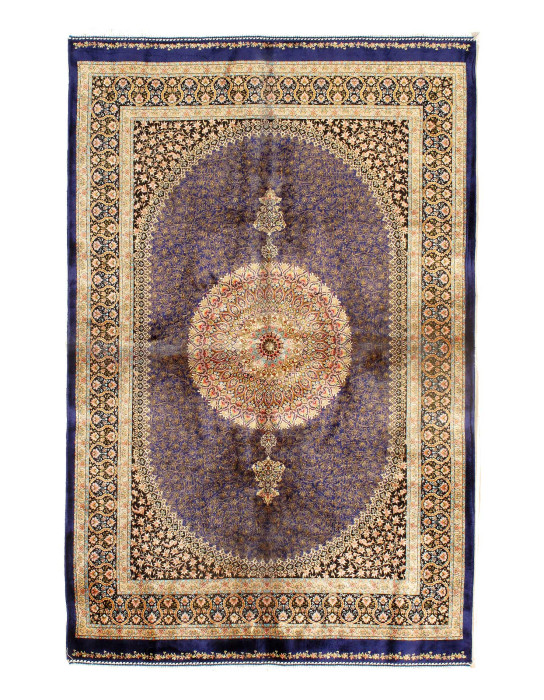 Persian Qum Design Rug 3'3"X 4'11"