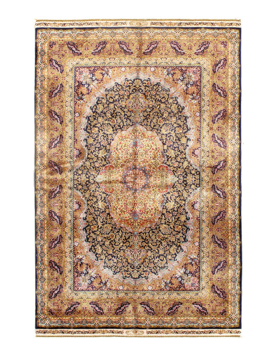 Persian Qum Design Rug 3'3"X 4'11"