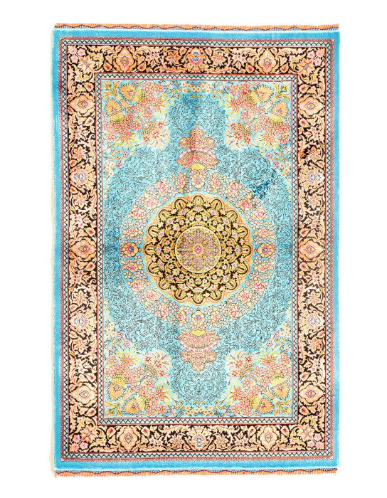 Persian Qum Design Rug 2' X 2'11"