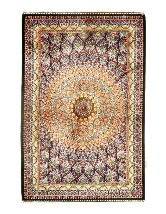 Persian Qum Design Rug 2' X 3'