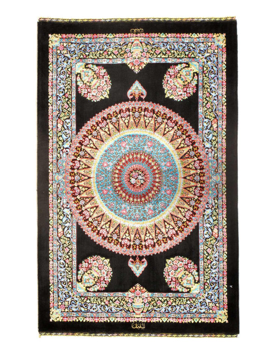 Persian Qum Design Rug 2' X 3'