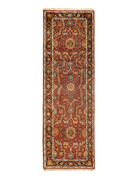 Fine Hand knotted Ralph Lauren Design runner 2'6'' X 8'1''