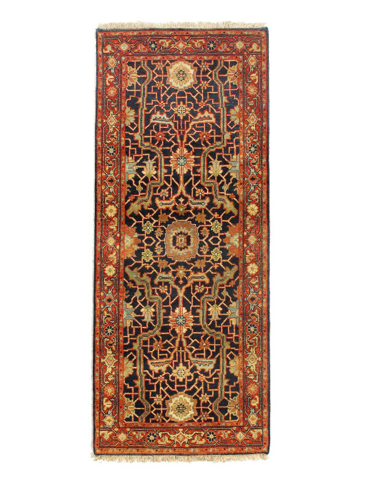 Fine Hand knotted Ralph Lauren Design runner 2'6'' X 6'2''