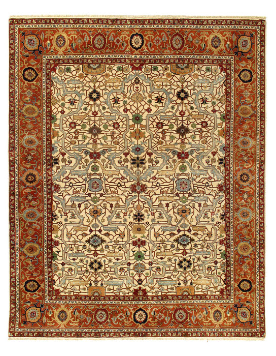 Fine Hand knotted Ralph Lauren Design 8'1'' X 10'