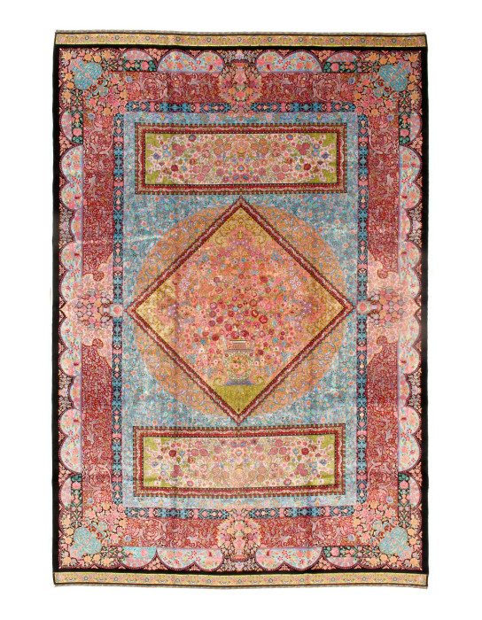 Exquisite Design Paris Palace Fine Power Loom v. Silk Rug 6'7'' X 9'11''