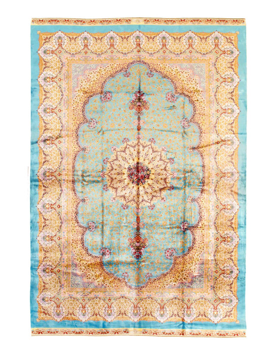 Exquisite Design Paris Palace Fine Power Loom v. Silk Rug 6'7'' X 9'11''