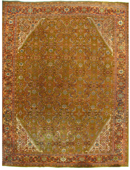 Persian Antique Sultanabad rug 10'8'' X 13'9''