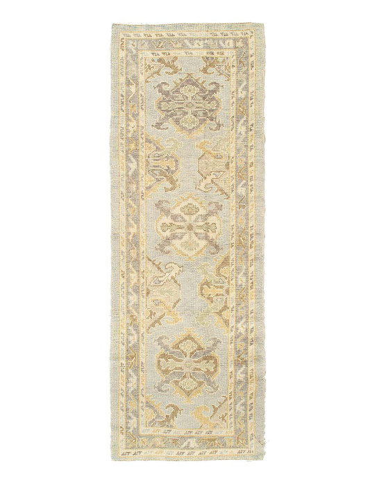 Pasargad Turkish Hand Knotted Oushak Runner 3'X  8'3"