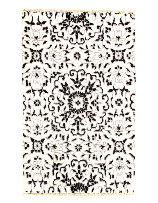 Fine Hand Knotted  Modern Rug 2' X 3'