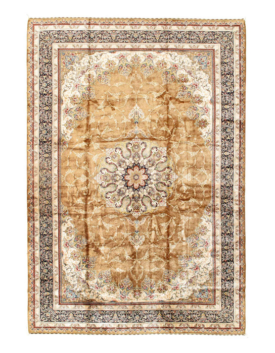 Persian Qum Design Rug 6'7"x 10'