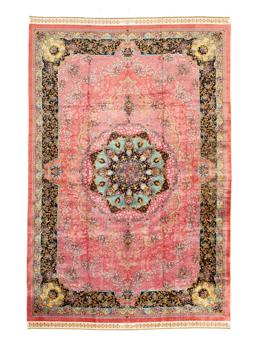 Persian Qum Design Rug 6'7"X 10'