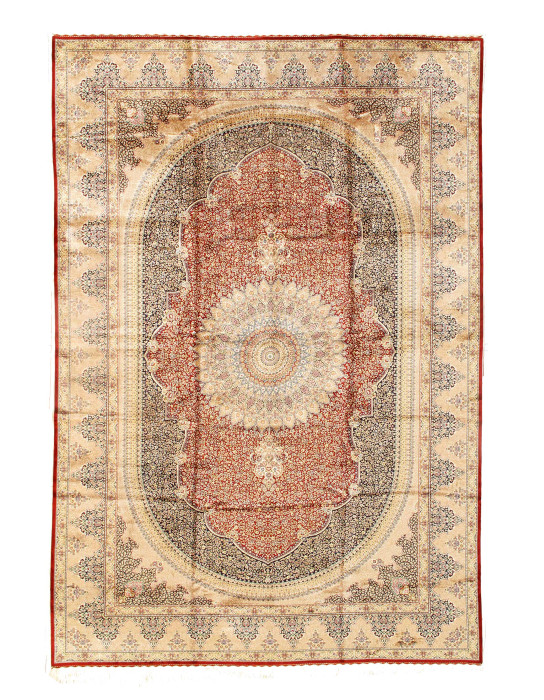 Persian Qum Design Rug 6'7"X 10'