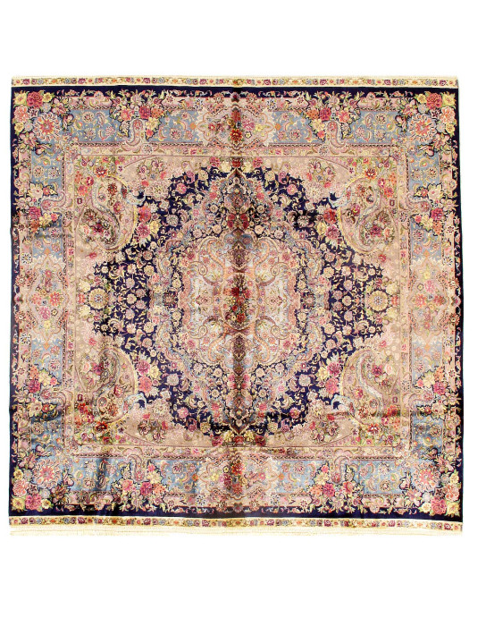 Persian Qum Design Rug 6'6"X 6'6"
