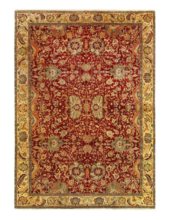 Rust Fine Hand Knotted Augra 10'X 14'